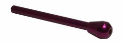 Aluminium snorting tube purple