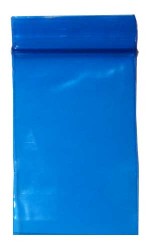 100 Zip-Bags 40 x 60 mm, blue