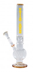 Yellow Smoke icebong with bulge ca. 44 cm