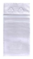 100 Zip-Bags 40 x 60 mm, clear, extra thick
