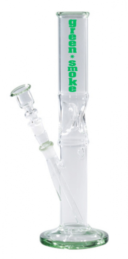 Green Smoke ice bong: straight, ca. 33 cm