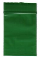 100 Zip-Bags 60 x 80 mm, green