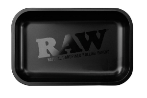 Rolling Tray aus Metal 27,5 x 17,5 cm RAW Black Murdered
