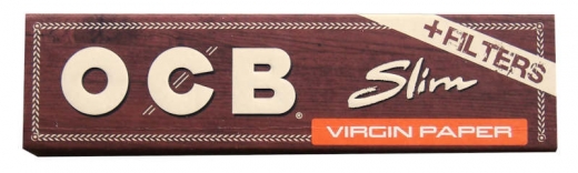 OCB Virgin Slim + Filters (unbleached)