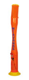 Acrylbong Stetch-Bent ca. 50 cm, orange