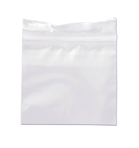 100 Zip-Bags 24 x 24 mm clear