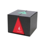 Alu grinder Thorinder by After Grow 62 mm, 4 parts: red/green