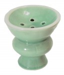 Ceramic bowl for shishas, coloured, large