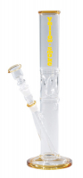 Yellow Smoke ice bong: straight, ca. 33 cm