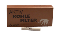 Aktiv charcoal filter White Elefant 45 pcs.