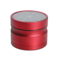 Alu grinder Thorinder by After Grow 62 mm, 4 parts: red/green