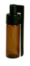 large brown glass bottle with spoon